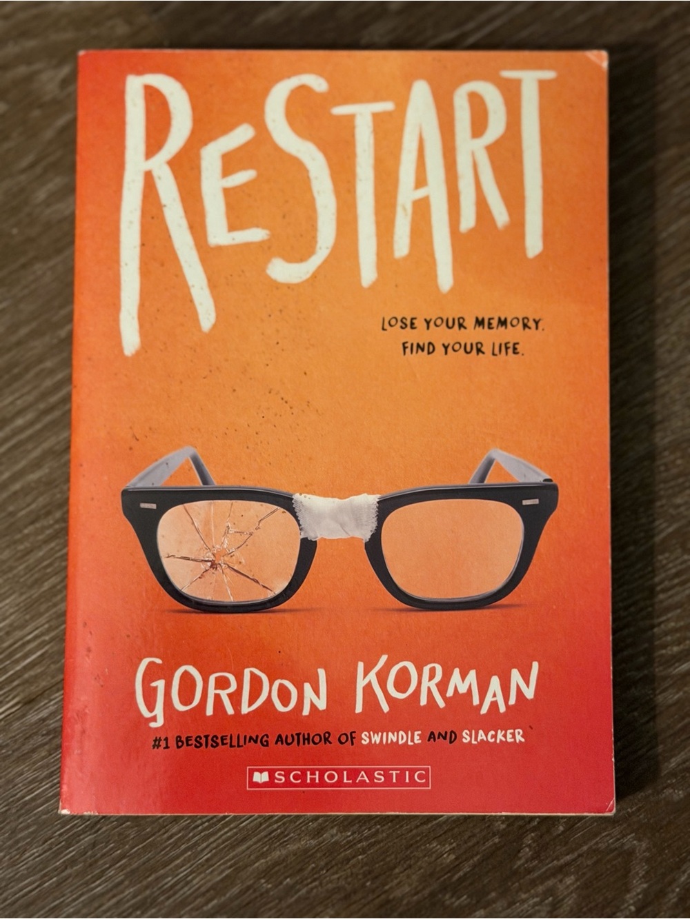 Restart by Gordon Korman Paperback Scholastic